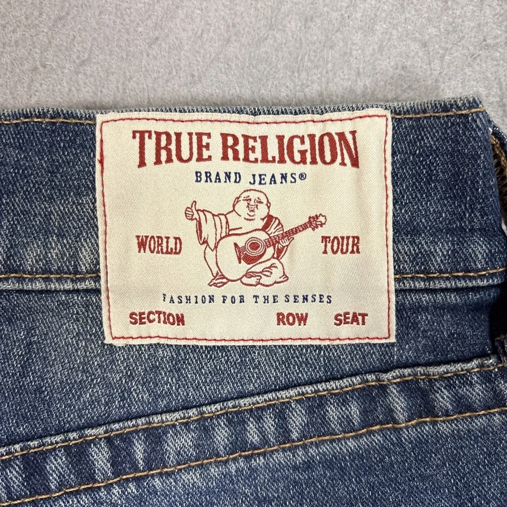 True Religion Men's Rocco Relaxed Skinny Jeans Shorts Size 30 NWT